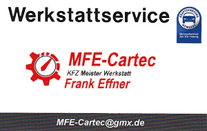 MFE-Cartec Frank Effner: Ihre Autowerkstatt in Putlitz